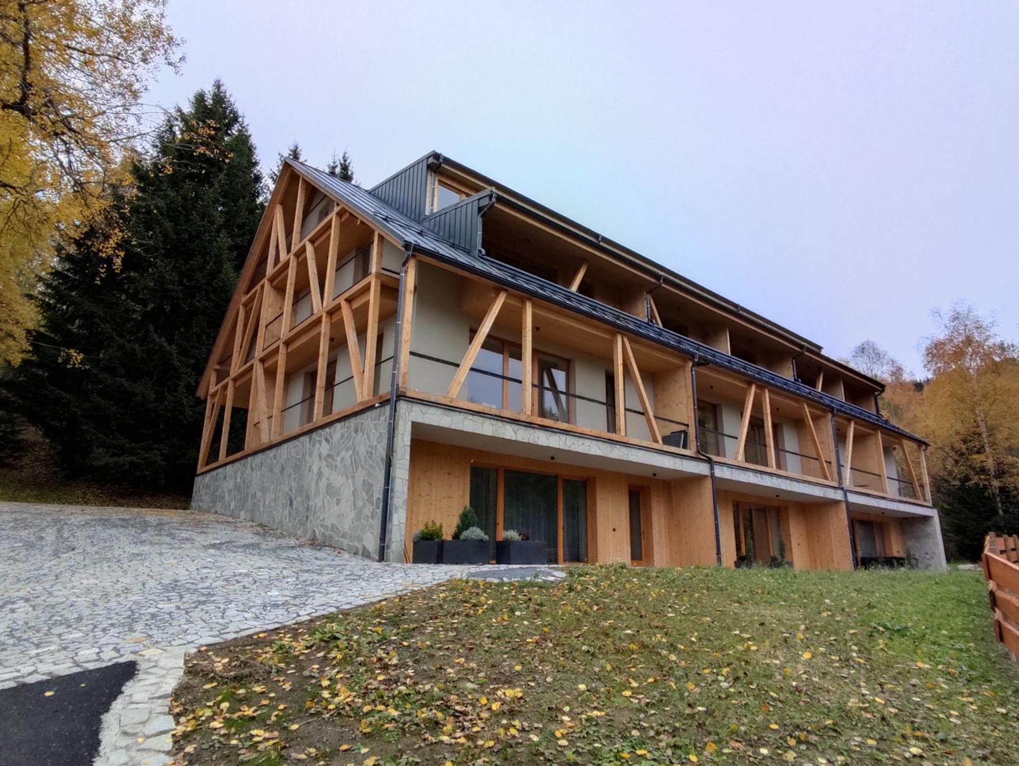 Hojsova Straz Brcalnik Apartman Hannzi Železná Ruda Kültér fotó